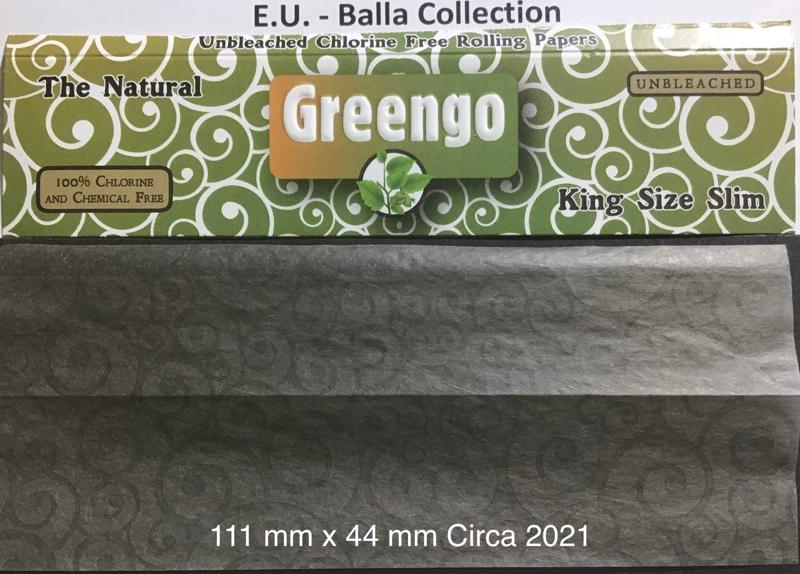 E.U. Greengo 1.b 111 x 44 Unbleached KS 33 pk Watermark Greengo