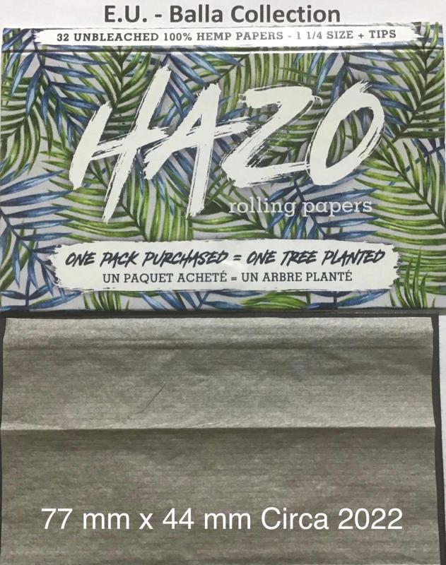 E.U. Hazo 1.a Hemp 77 x 44 - 32 Pk + Tips