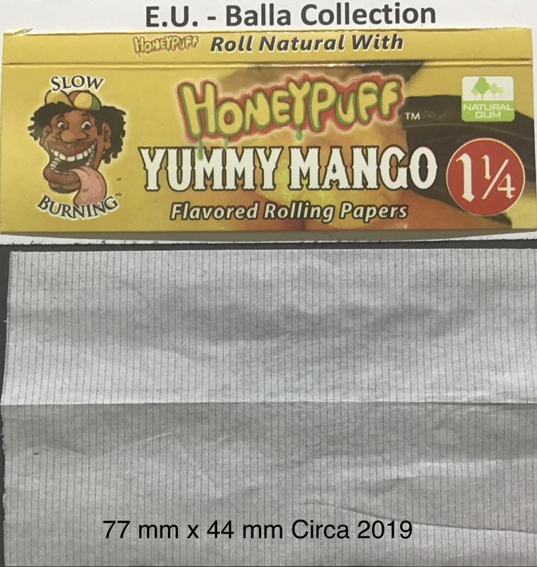 E.U. Honey Puff 1.e Mango Yummy 77 x 44 - 32 pk