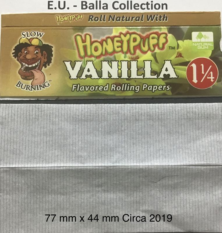 E.U. Honey Puff 1.g Vanilla 77 x 44 - 32 pk