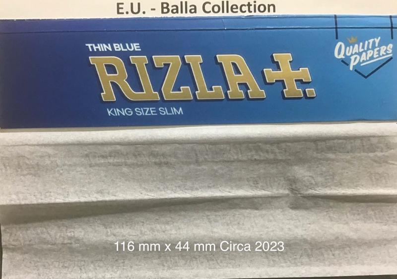 E.U. Rizla Thin Blue 1.a Thin 117 x 44 KS 32 pk