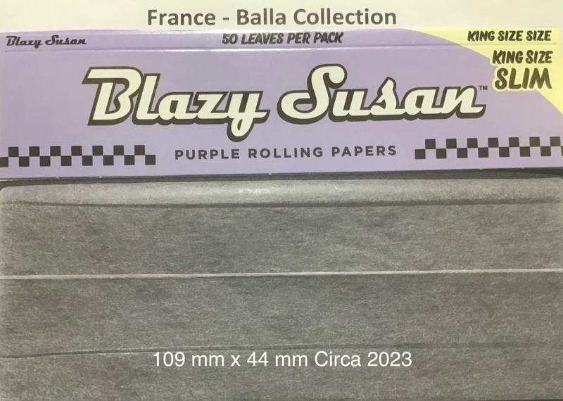 France Blazy Susan Purple 1.b 111 x 44 KS Premium Slim 50 Pk