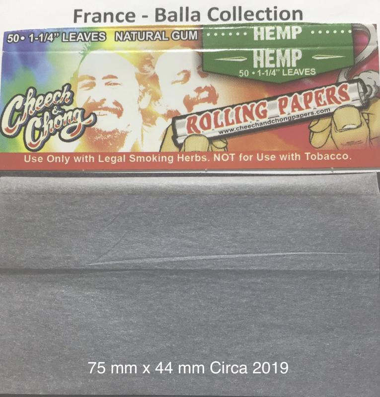 France Cheech & Chong 1.I1 - 75 x 44 Hemp 50 pk