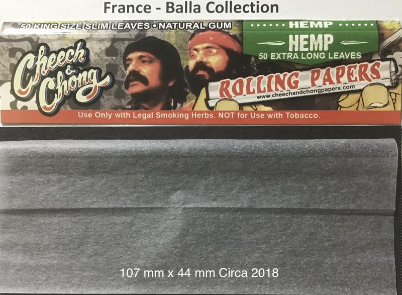 France Cheech & Chong 1.a2 - 107 x 44 Hemp KS 50 pk