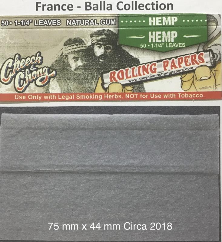 France Cheech & Chong 1.b1 - 75 x 44 Hemp 50 pk