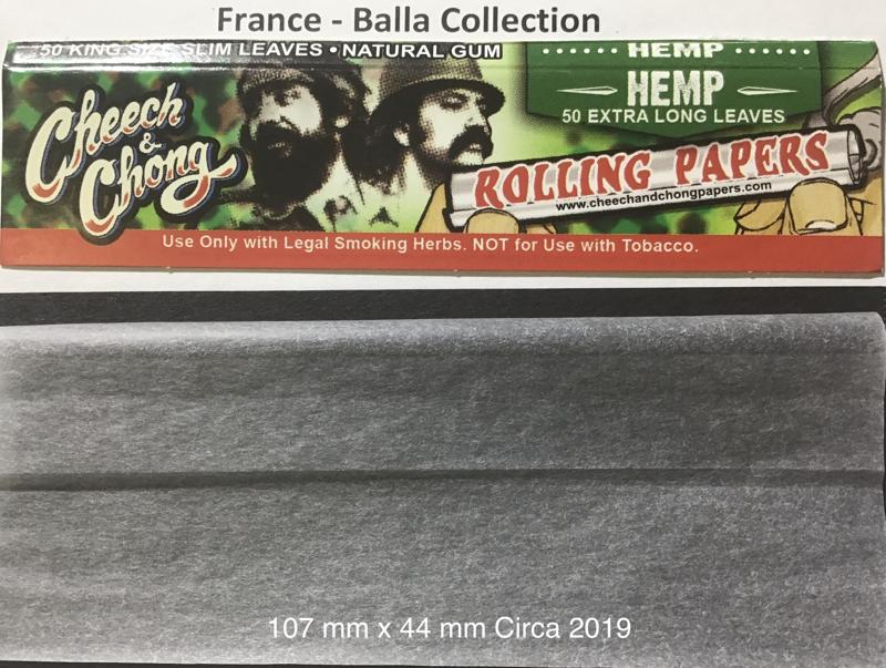 France Cheech & Chong 1.b2 - 107 x 44 Hemp KS 50 pk