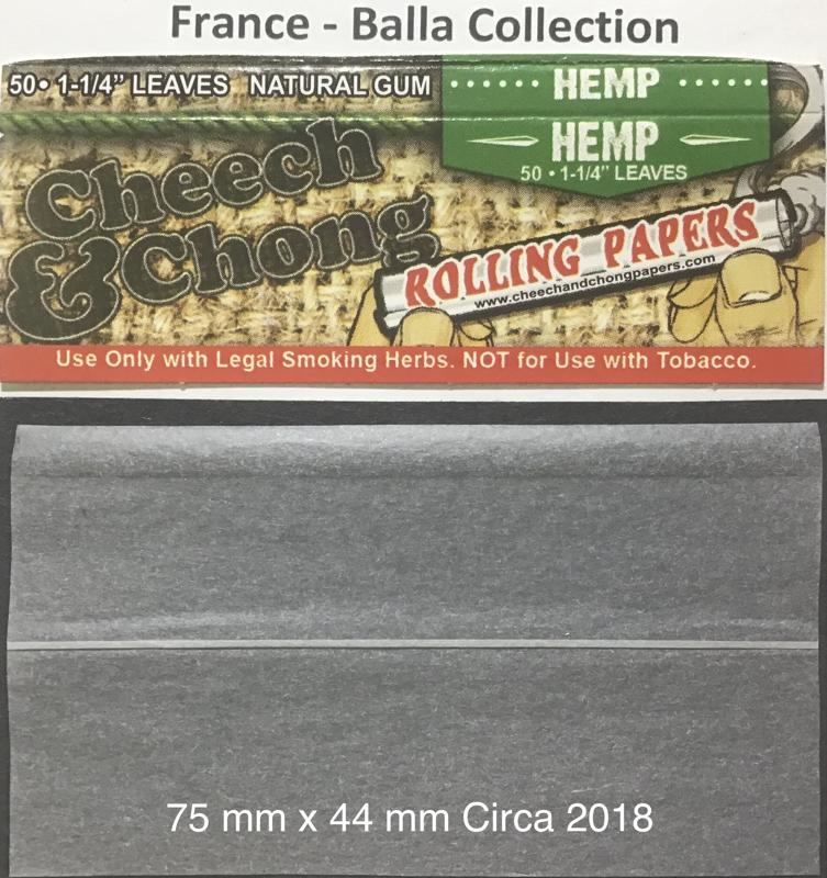 France Cheech & Chong 1.d1 - 75 x 44 Hemp 50 pk
