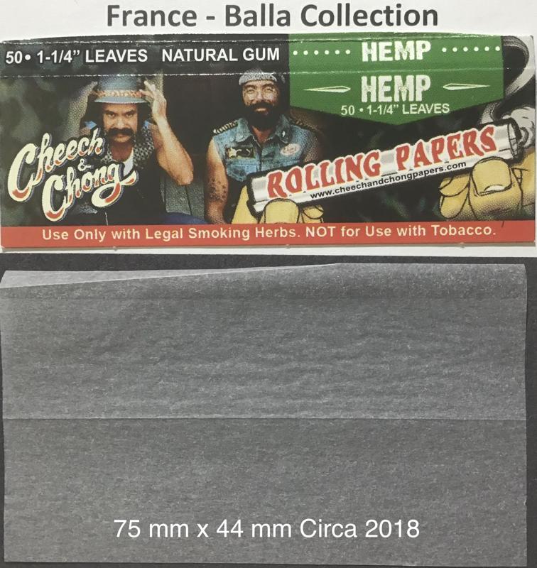 France Cheech & Chong 1.f1 - 75 x 44 Hemp 50 pk