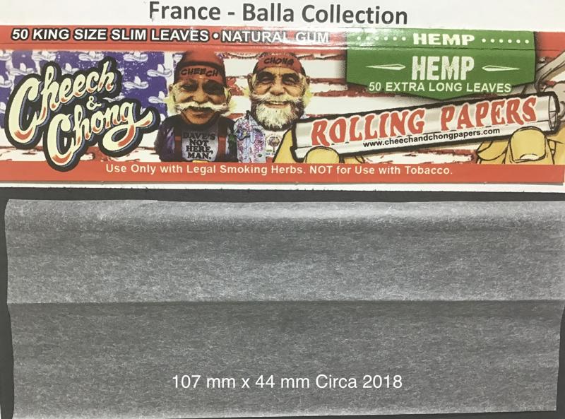 France Cheech & Chong 1.g2 - 107 x 44 Hemp KS 50 pk