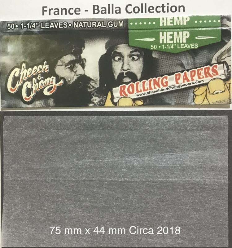 France Cheech & Chong 1.j1 - 75 x 44 Hemp 50 pk