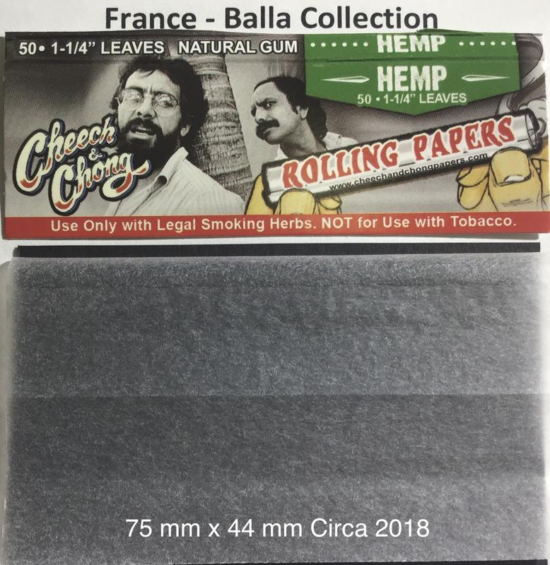 France Cheech & Chong 1.k1 - 75 x 44 Hemp 50 pk