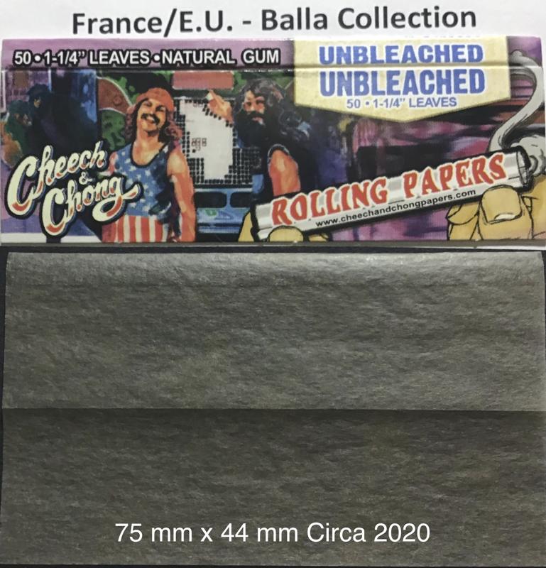 France Cheech & Chong 2.J1 - 75 x 44 Unbleached 50 pk