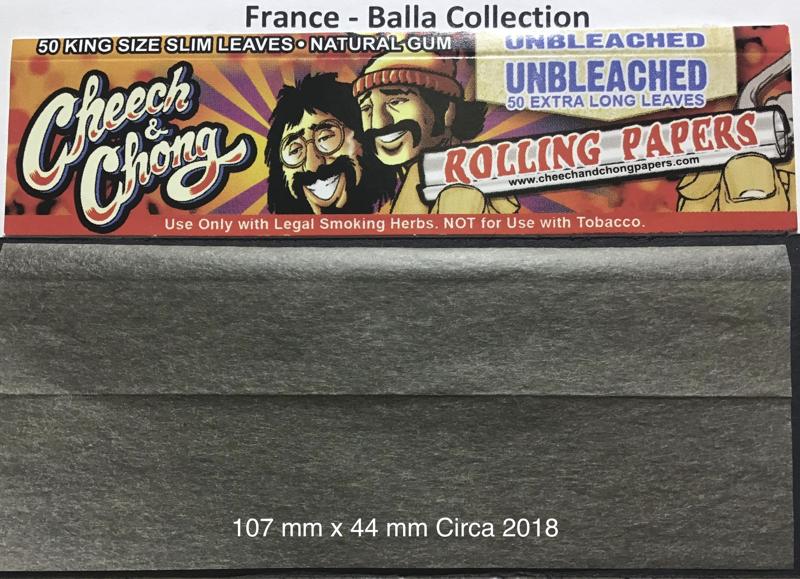 France Cheech & Chong 2.e2 - 107 x 44 Unbleached KS 50 pk