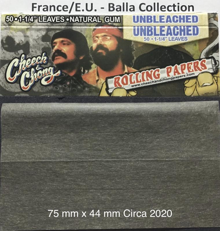 France Cheech & Chong 2.f1 - 75 x 44 Unbleached 50 pk