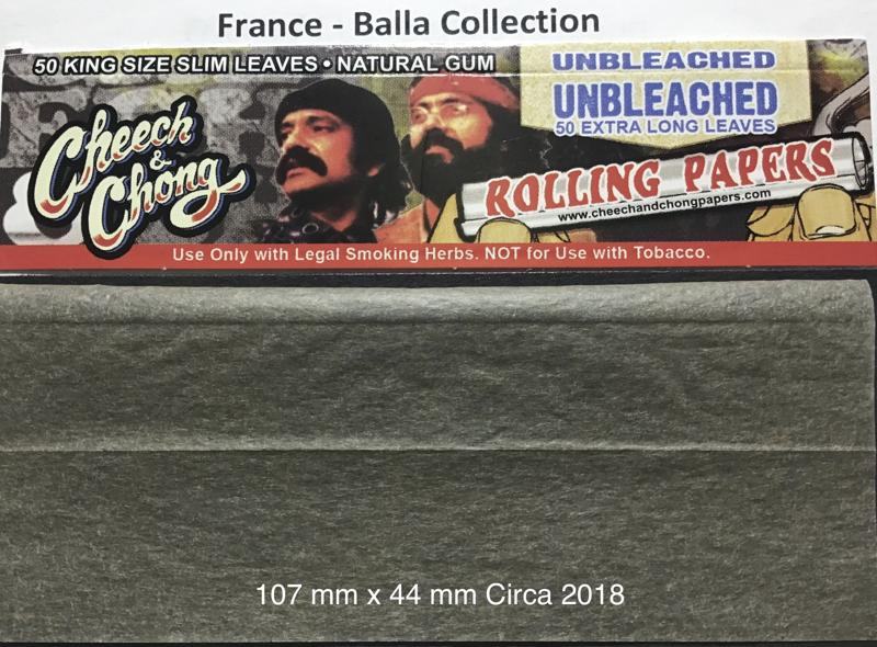 France Cheech & Chong 2.f2 - 107 x 44 Unbleached KS 50 pk