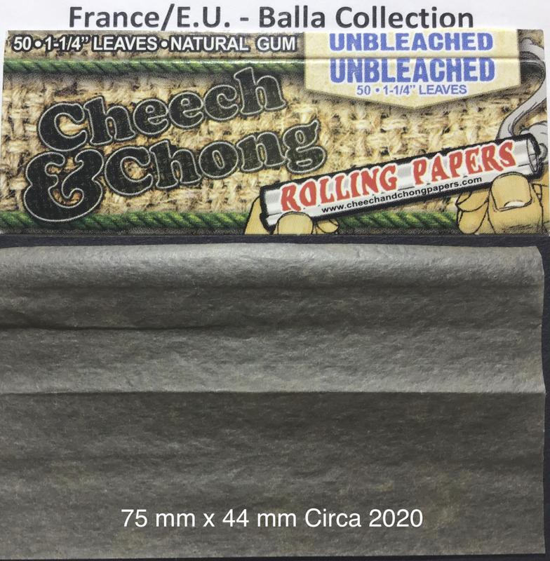 France Cheech & Chong 2.g1 - 75 x 44 Unbleached 50 pk