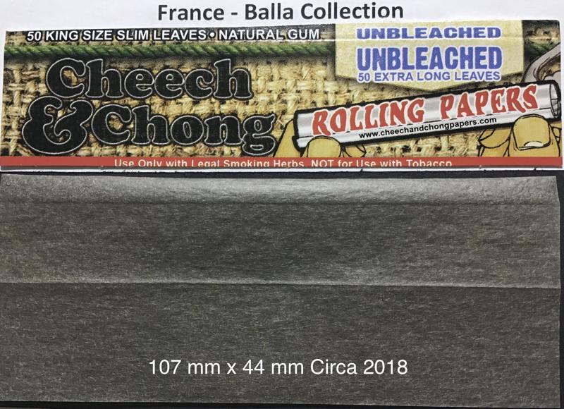 France Cheech & Chong 2.g2 - 107 x 44 Unbleached KS 50 pk