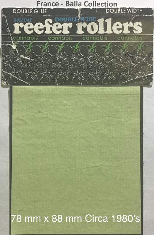 France Holiday Reefer Rollers Cannabis 1.a Rice 78 x 88 - 32 pk