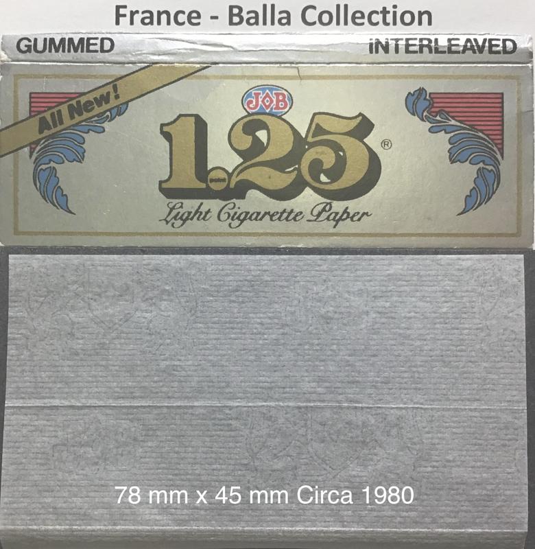 France JB Light Paper 1.b 78 x 50 Watermark JB Coat of Arms