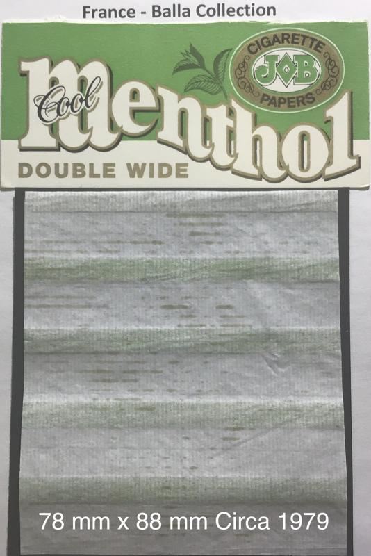 France JB Menthol 1.a 78 x 88 Double Wide