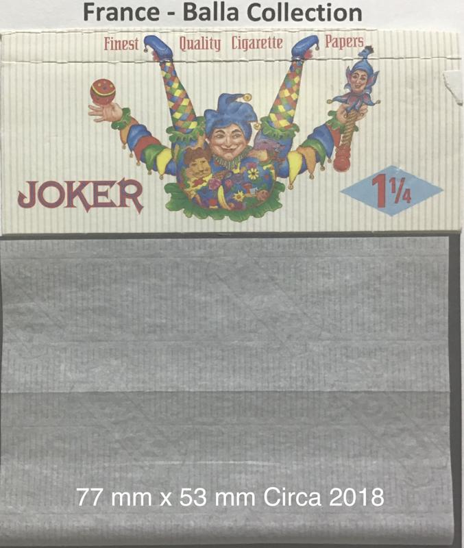 France Joker 1.b 77 x 53 - 24 pk Watermark Joker