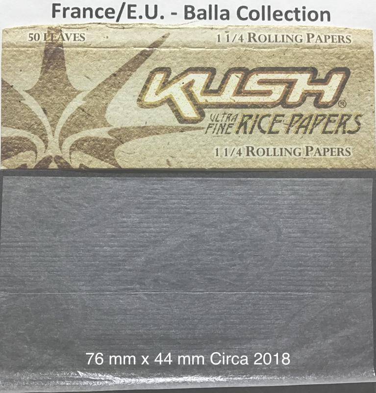 France Kush 4.a 76 x 44 Rice 50 pk Watermark Blunt Wrap