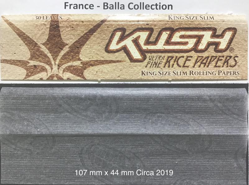 France Kush 4.b 107 x 44 Rice KS 50 pk Watermark Blunt Wrap