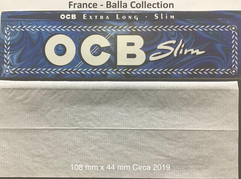 France OCB Blue 1.a 109 x 44 KS  Slim 32 pk