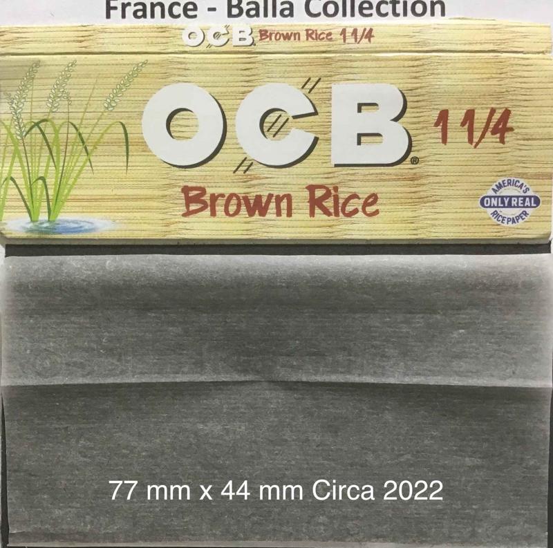 France OCB Brown Rice 1.b 77 x 44 + Tips 50 pk Watermark OCB