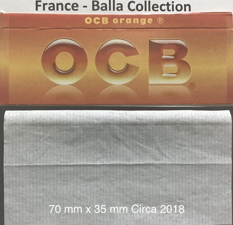 France OCB Orange 1.b 70 x 35 - 50 pk