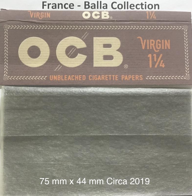 France OCB Virgin 2.b 75 x 44 - 50 pk Watermark OCB