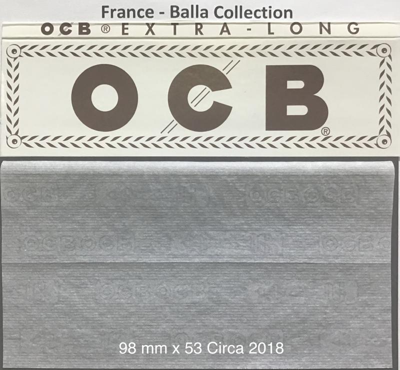 France OCB White 1.b 98 x 53 Extra Long Watermark OCB