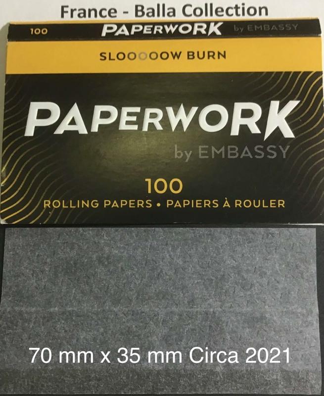 France Paperwoks 1.b Embassy 70 x 35 - 100 pk Watermark Paperwork