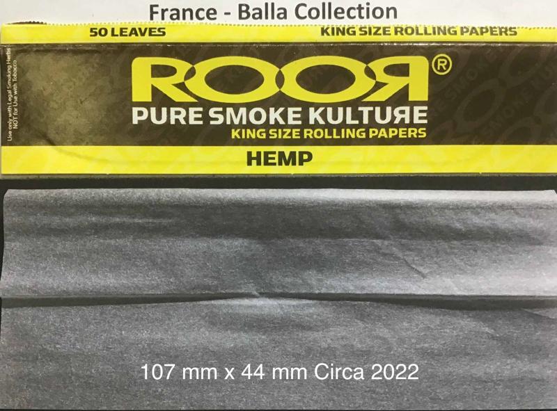 France RooR 2.b 107 x 44 Pure Smoke Kulture KS Hemp 50 pk