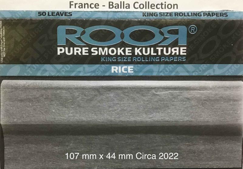 France RooR 3.b 107 x 44 Pure Smoke Kulture KS Rice 50 pk