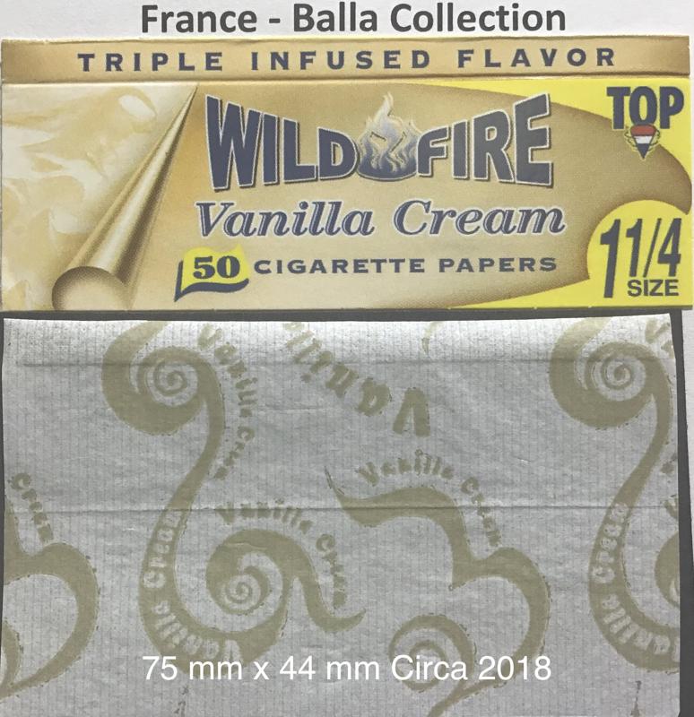 France Top Wild Fire 1.d Vanilla 75 x 44 - 50 pk