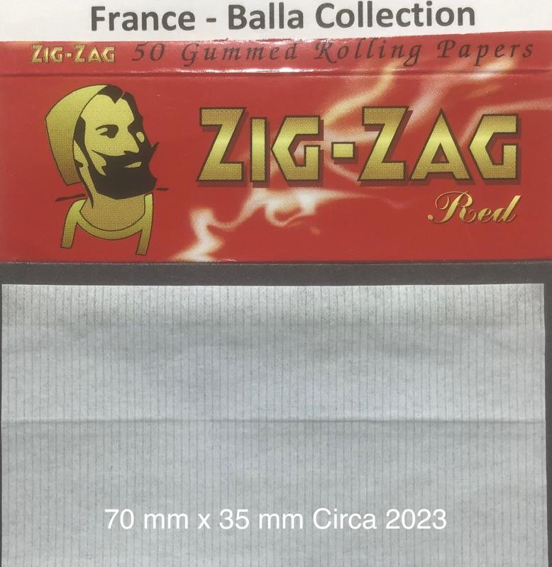 France Zig Zag Red 1.a 70 x 35 50 pk