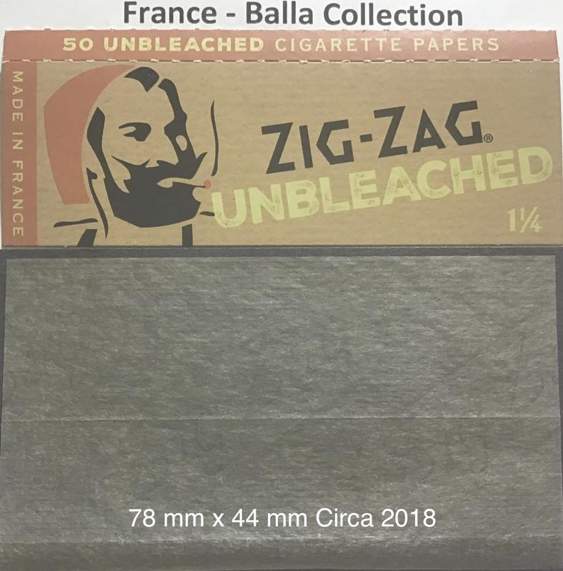 France Zig Zag brown 1.a 70 x 35 Unbleached 50 pk Watermark Zig Zag