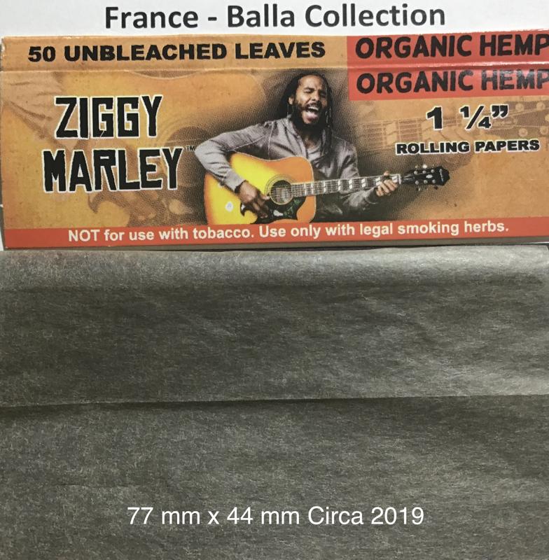France Ziggy Marley Orange 2.a 77 x 44 Unbleached Organic Hemp 50 pk
