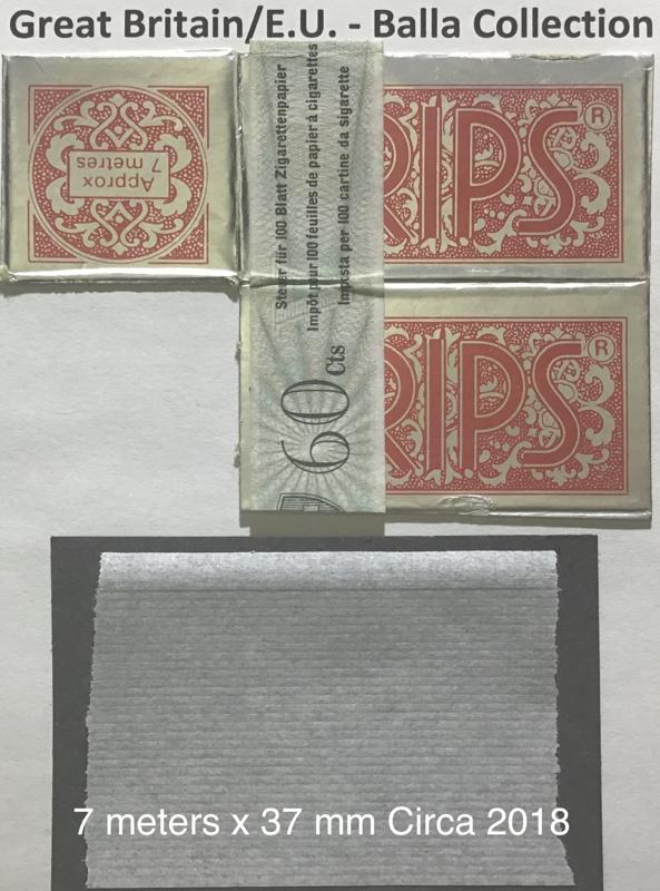 Great Britain Rips 1.c Box Roll 7 mtrs x 37 mm