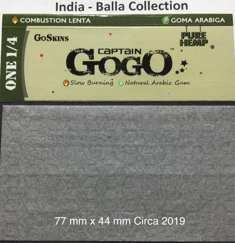 India Captian Gogo Biege & Dark Green Pure Hemp 1.a 77 x 44 Go Skins 50 pk Watermark GoGo