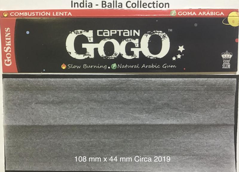India Captian Gogo Blue & Red 1.b 108 x 44 KS Slim Go Skins 33 pk Watermark GoGo