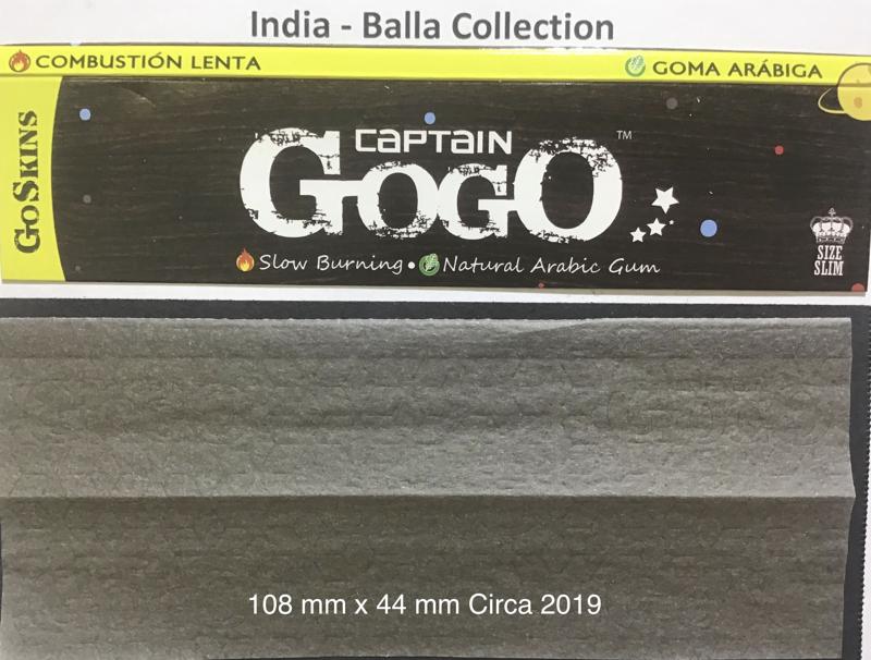 India Captian Gogo Brown 1.c 108 x 44 Go Skins KS Slim 33 pk Watermark GoGo