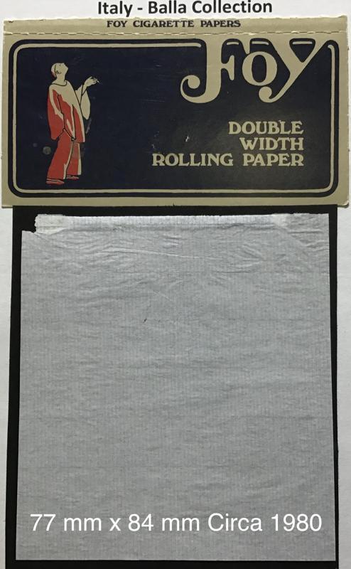 Italy Foy 1.b 77 x 84 Double Width