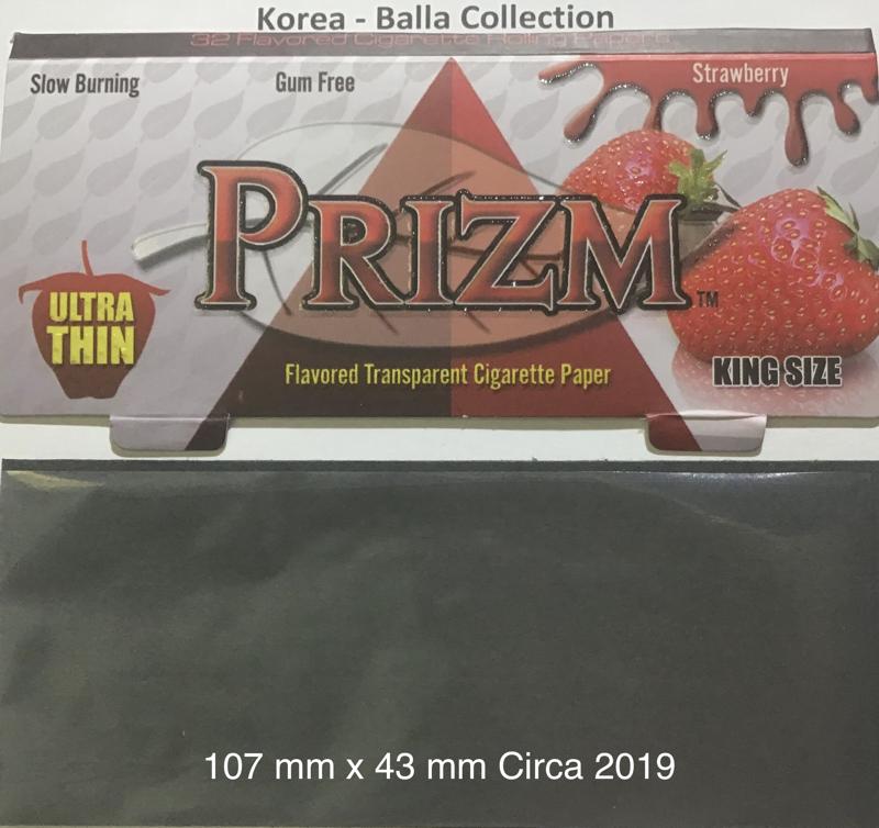 Korea Prizm 1.b Strawberry 107 x 43 Transparent KS - 32 pk