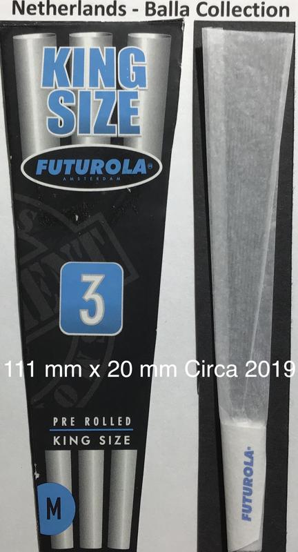 Netherlands Futurola Cones 1.b 111 x 20 Blue KS 3 pk Watermark Futurola