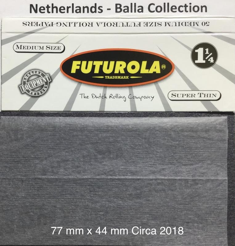 Netherlands Futurola White 6.a 77 x 44 Super Thin 50 pk Watermark Futurola