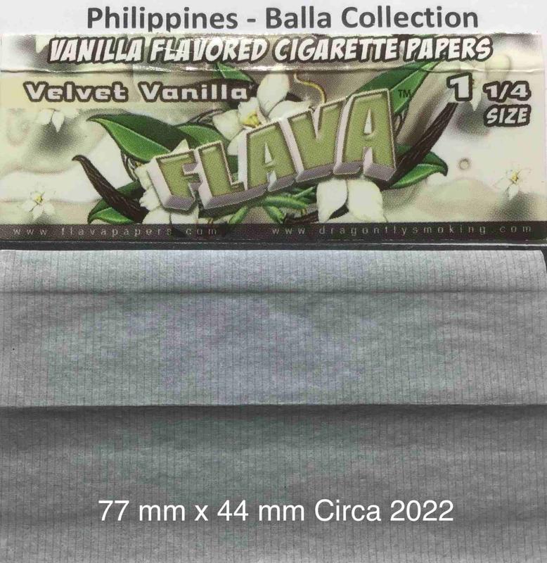 Philippines Flava 1.b 77 x 44 Vanilla 32 Pk