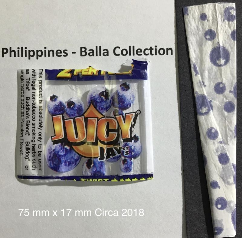 Philippines Juicy Jays 1.b 75 x 17 Blue Berry Cones