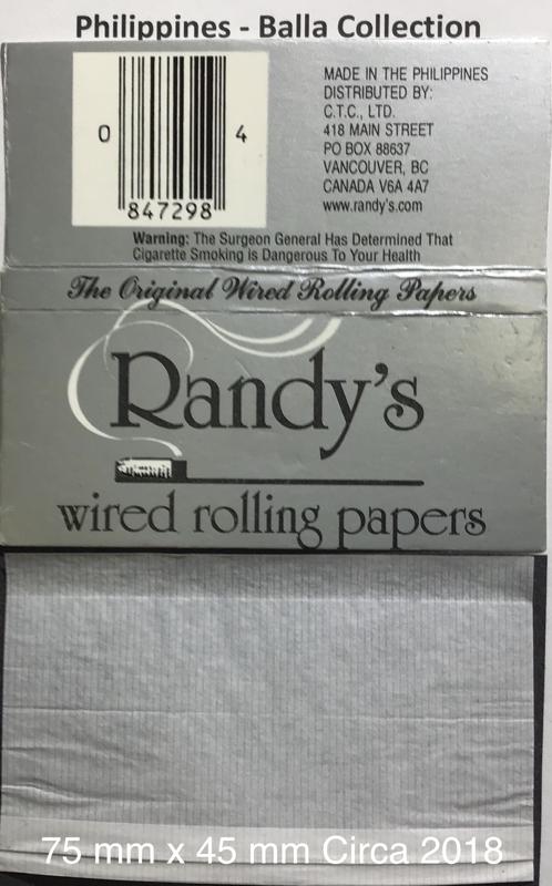 Philippines Randy's 1.a 75 x 45 Wired Singles